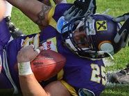Josiah Cravalho steuerte einen Touchdown für die Vikings bei Josiah Cravalho steuerte einen Touchdown für die Vikings bei