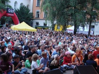 Tausende Besucher beim Finale. Tausende Besucher beim Finale.