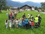Gesund und munter am Sammelplatz Gesund und munter am Sammelplatz
