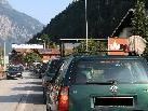 Stau zwischen Schruns und Gantschier Stau zwischen Schruns und Gantschier