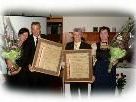 Adelhelm Willi und Peter Moosbrugger erhielten den Ehrenring der Gemeinde Schoppernau. Adelhelm Willi und Peter Moosbrugger erhielten den Ehrenring der Gemeinde Schoppernau.