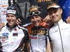 Andreas Traxl aus St. Anton am Arlberg (Bildmitte) gewann das Mountainbikerennen im Silbertal. Andreas Traxl aus St. Anton am Arlberg (Bildmitte) gewann das Mountainbikerennen im Silbertal.