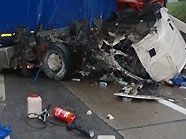 Lkw-Unfall auf der A 23 Lkw-Unfall auf der A 23
