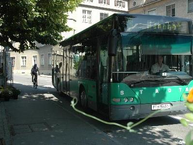 Die Bludenzer Stadtbusse werden auch als grüne Flotte bezeichnet. (Foto: Stadt Bludenz)