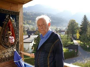 Josef Nenning ist mit 94 Jahren der längst sesshafte Bewohner im IAP.