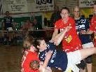 Kampf um jeden Zentimeter versprechen Feldkirchs Handballer. Foto: Thomas Knobel Kampf um jeden Zentimeter versprechen Feldkirchs Handballer. Foto: Thomas Knobel