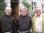 Pater Makary, Quadian Wenzeslaus und Heinz Seeburger (Klostervater aus Bludenz)