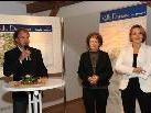 Bgm. Florian Kasseroler mit St.Galler Regierungsrätin Kathrin Hilber und Kulturlandesrätin Andrea Kaufmann bei der Ausstellungseröffnung Bgm. Florian Kasseroler mit St.Galler Regierungsrätin Kathrin Hilber und Kulturlandesrätin Andrea Kaufmann bei der Ausstellungseröffnung