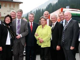 Bregenzerwälder Bürgermeister beim Gemeindetag in Lech
