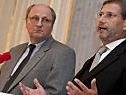Der Rektoren-Chef mit dem Minister Der Rektoren-Chef mit dem Minister