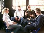 Ein Treffen der Generationen und Sprachniveaus gibt es beim Englisch-Hock Ein Treffen der Generationen und Sprachniveaus gibt es beim Englisch-Hock