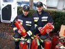 Eine Überprüfungsaktion der Feuerlöscher wird beim Thüringer Herbstmarkt geboten. Eine Überprüfungsaktion der Feuerlöscher wird beim Thüringer Herbstmarkt geboten.