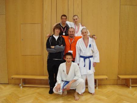 Erfolgreich war der Karateclub Blumenegg in Salzburg.