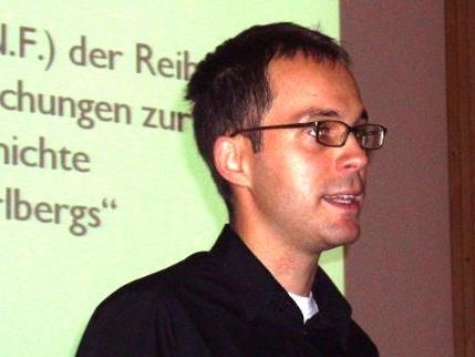 Mathias Moosbrugger aus Au studierte Theologie und Geschichte.