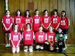 Das Volleyballteam der VMS Au.