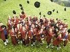 Die Mitglieder des Musikvereins Nofels lassen nicht nur die Hüte fliegen sondern auch die Stars tanzen Die Mitglieder des Musikvereins Nofels lassen nicht nur die Hüte fliegen sondern auch die Stars tanzen