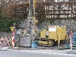 Hier in der Liechtensteinerstraße wird die letzte Bohrung für die "Verkehrsplanung Feldkirch Süd" durchgeführt Hier in der Liechtensteinerstraße wird die letzte Bohrung für die "Verkehrsplanung Feldkirch Süd" durchgeführt