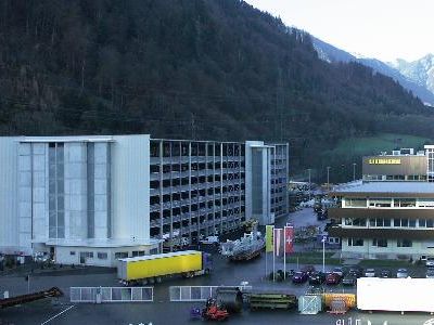 Parkhaus Liebherr eröffnet. Parkhaus Liebherr eröffnet.