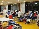 Bereitwillig folgte die Bevölkerung der Einladung zur Blutspendeaktion.