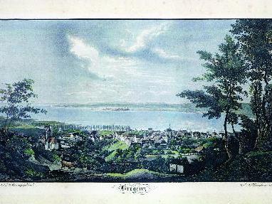 Bregenz im Jahr 1810