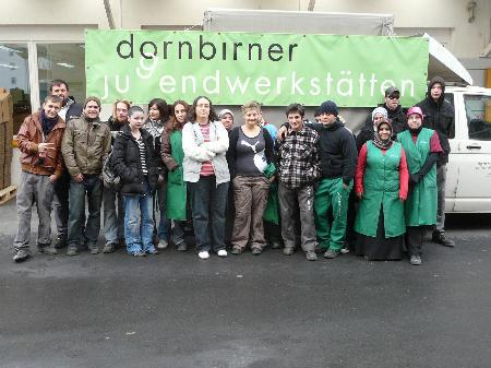 Jugendliche in den Dornbirner Jugendwerkstätten: Alle hoffen auf eine fixe Anstellung.