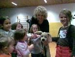 Karin Minut und "Bello" begeisterten die Kinder Karin Minut und "Bello" begeisterten die Kinder