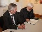 Stadtbuch Feldkirch-Signierung Nikolaus Walter und Alfred Komarek. Stadtbuch Feldkirch-Signierung Nikolaus Walter und Alfred Komarek.