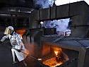Acht Prozent weniger Stahl als 2008 produziert