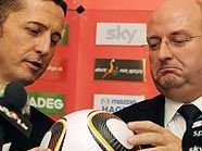Bundesliga-Vorstand Georg Pangl und Präsident Hans Rinner Bundesliga-Vorstand Georg Pangl und Präsident Hans Rinner