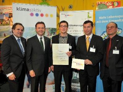 Das Szene Openair erhält den Mitwelt- und Solarpreis 2009 des Landes Vorarlberg sowie die Auszeichnung zum klima:aktiv mobil Projektpartner