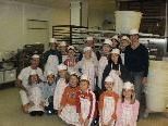 Die Volksschüler in "Walters Brotstüble" Die Volksschüler in "Walters Brotstüble"