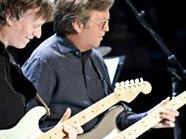 Eric Clapton und Steve Winwood  zusammen auf Tour