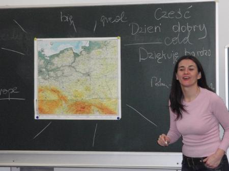 Lehrer aus halb Europa verweilten kürzlich an der Mittelschule Hasenfeld.