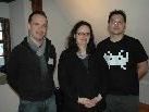 (v.l.) Pascal Keiser (Supro), DI Barbara Buchegger & Projektleiter Mag. (FH) Johannes Rinderer im Jonas Schlössle (v.l.) Pascal Keiser (Supro), DI Barbara Buchegger & Projektleiter Mag. (FH) Johannes Rinderer im Jonas Schlössle