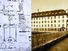 150 Jahre nach der Errichtung des ersten Fabrikgebäudes in Frastanz schloss die Textilfirma Ganahl endgültig ihre Tore - jetzt wird ein maßstabgetreues Modell samt Königswelle (links) erstellt