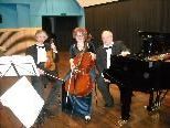 Das weltbekannte "Rachmaninow Trio Moskau" gastierte in Triesen. Das weltbekannte "Rachmaninow Trio Moskau" gastierte in Triesen.