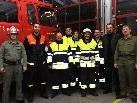 Die Feuerwehr Mäder unter Kdt. Günter Hammermann (r.) freut sich über die neue, moderne Einsatzbekleidung, die nun mehr Schutz bei Einsätzen gewährt.