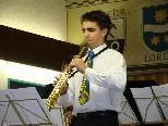 Simon Ganahl absolvierte die Prüfung zum Jungmusikerleistungsabzeichen in Gold.