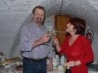 Bgm. Rainer Siegele stieß mit Gattin Sigrid auf seinen Erfolg an. Bgm. Rainer Siegele stieß mit Gattin Sigrid auf seinen Erfolg an.