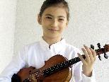 Die zehnjährige Elisso begeisterte das Publikum in Vaduz.