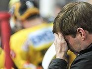 Kevin Gaudet beim letzten Saisonauftritt der Capitals Kevin Gaudet beim letzten Saisonauftritt der Capitals