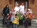 Kindergarten Fraxern besucht die Ordination Dr. Karl-Heinz Grotti