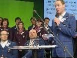 Robert Meusburger  bei der Vereidigung , Offizielle Verabschiedung der Österreichischen Paralympischen Mannschaft