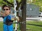 Zielsicher zu Silber, Daniel Gunz im Training Zielsicher zu Silber, Daniel Gunz im Training
