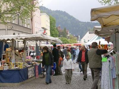 Am  8. und 9. Mai ist Frühjahrsmarkt in Bludenz