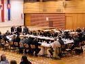 Bier-Protest bei der konstituierenden Sitzung der Gemeindevertretung Fußach Bier-Protest bei der konstituierenden Sitzung der Gemeindevertretung Fußach