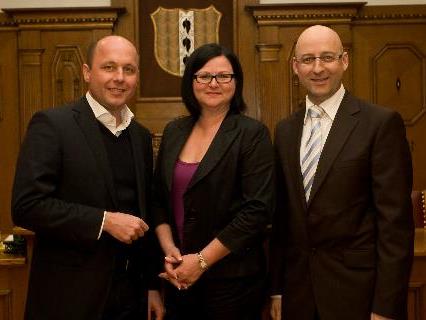 Die drei SPÖ-Stadträte Michael Ritsch, Annette Fritsch und Klaus Kübler sind mit der Ressortverteilung alles andere als einverstanden.