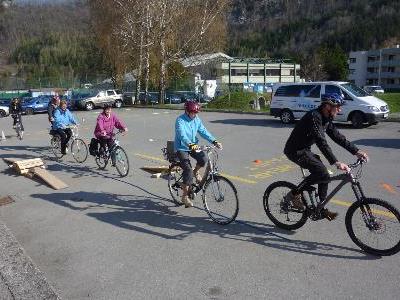 Ein voller Erfolg war die Rad-Fahrschule für Senioren bei den heurigen Senioren-Aktiv-Tagen.