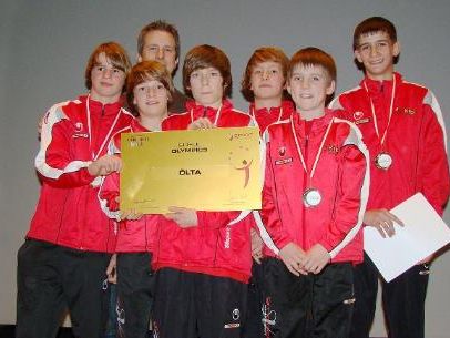 Foto: Die Bundessieger der Sport-Mittelschule Wolfurt. © Jutta Jank Foto: Die Bundessieger der Sport-Mittelschule Wolfurt. © Jutta Jank