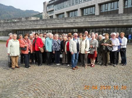Viel Spaß hatten die Nenzinger Pensionisten bei ihrem Ausflug. Viel Spaß hatten die Nenzinger Pensionisten bei ihrem Ausflug.